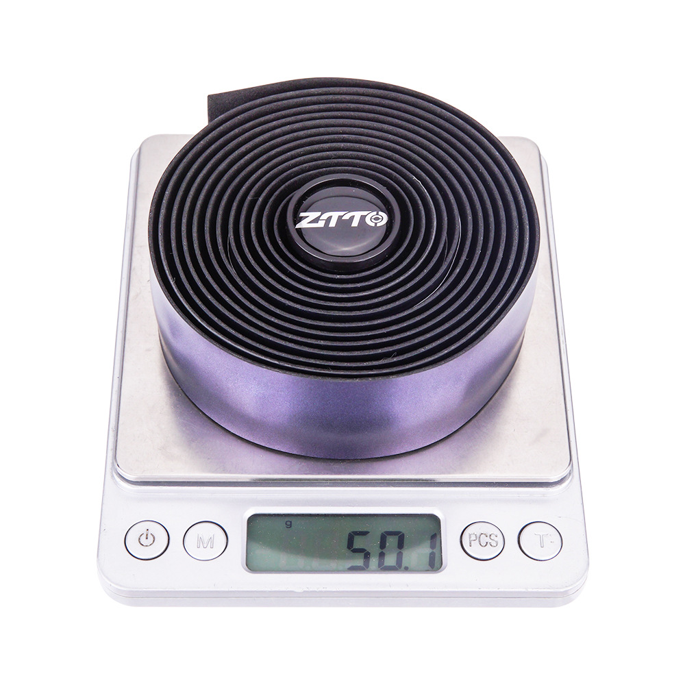 ZTTO mango colorido con cinturón de bicicleta de carretera cinturón de bicicleta de absorción de impactos y sudor cinturón de manija de camaleón cinturón accesorios de ciclismo