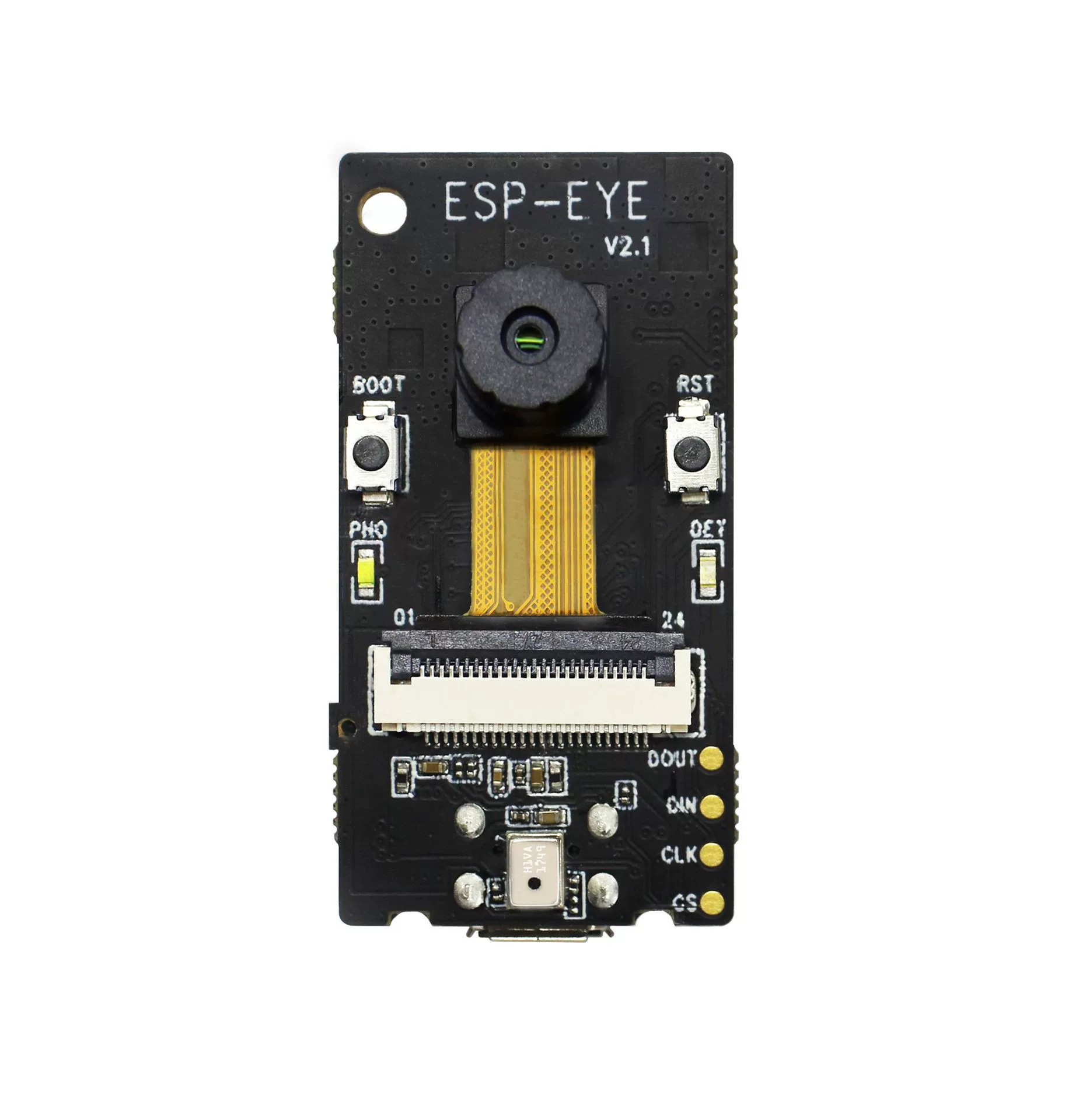 Плата разработки ESP-EYE на ESP32 с распознаванием изображений на основе ИИ