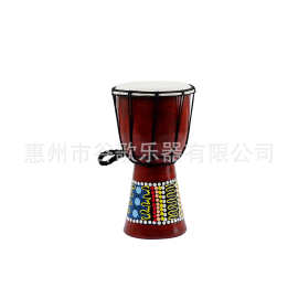 乐器   非洲鼓   非洲5寸的鼓 图案随机