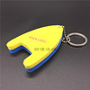 customized printing Silk screen EVA Foam Key buckle double-deck Multicolor Foam Key buckle