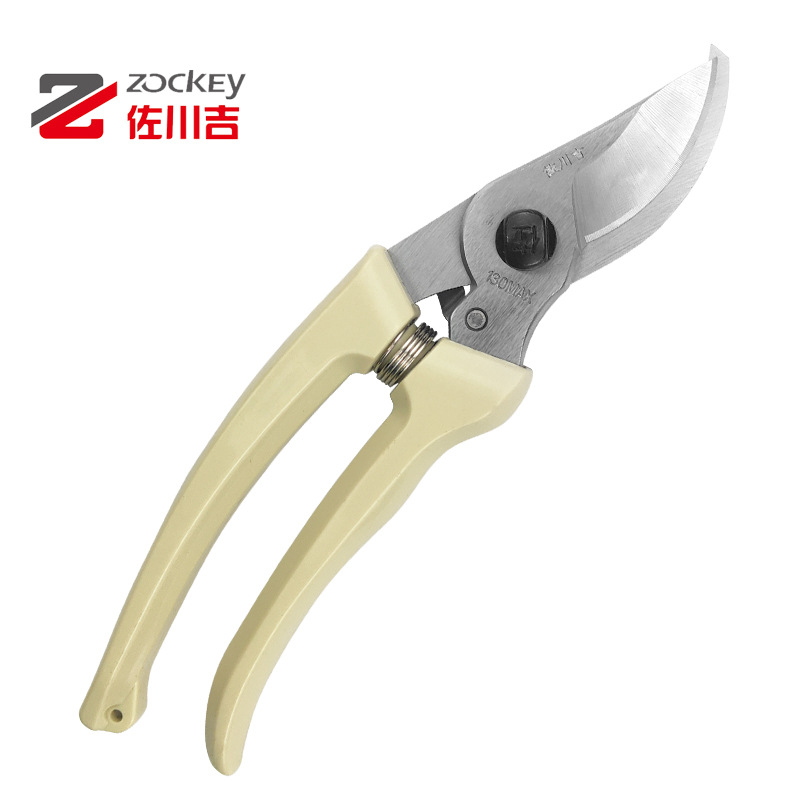 台湾佐川吉130MAX加长日本钢材园艺修枝粗枝月季剪园林省力修花剪