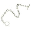 Men's bracelet stainless steel hip-hop style, European style, simple and elegant design, punk style