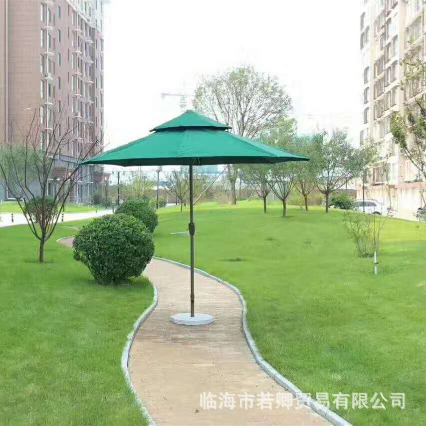 Parasol Rome Sentry box circular Double umbrella In the column umbrella courtyard leisure time balcony Sunshade wholesale