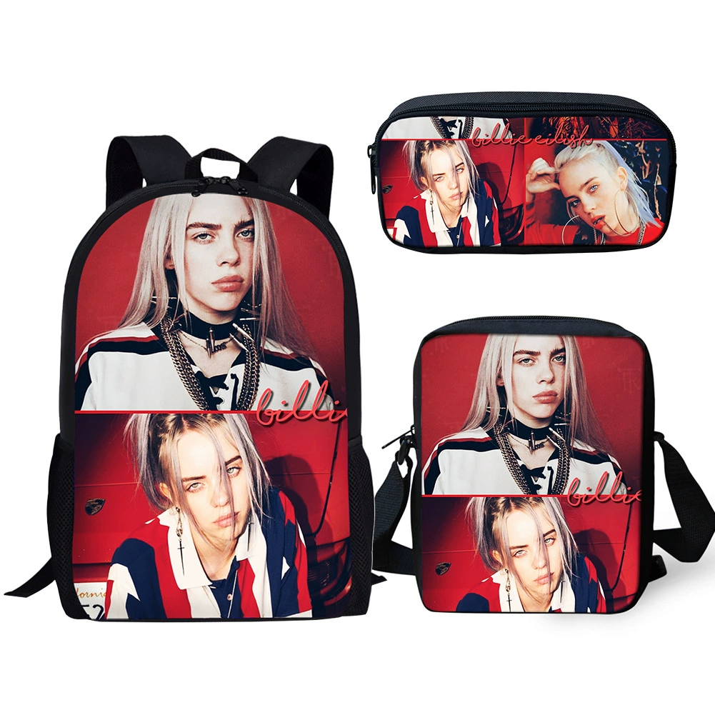 Backpack, shoulder bag, pencil case, set, new collection, custom-made, 3 piece set