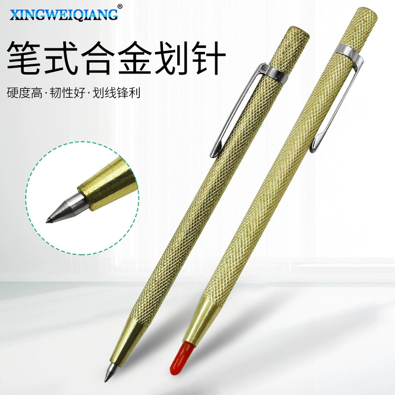 Скрайбирование сплава жестко заостренное перо-образное Скрайбирование стальная пластина маркировочная игла керамическая плитка резка стальная игла инструмент для скрайбирования