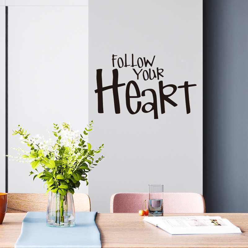 New English Letters Proverbs Wall Sticker display picture 5