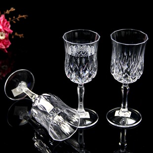 Transparent Acrylic PC Wine Glass Thickened Plastic Glass Bar Spirits Glass Red Wine Glass Champagne Glass Brandy Goblet