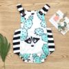 Summer children's vest, suspenders, cute pants, bodysuit, 2020, backless