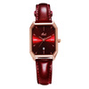 Fashionable trend swiss watch, belt for leisure, quartz waterproof calendar, simple and elegant design