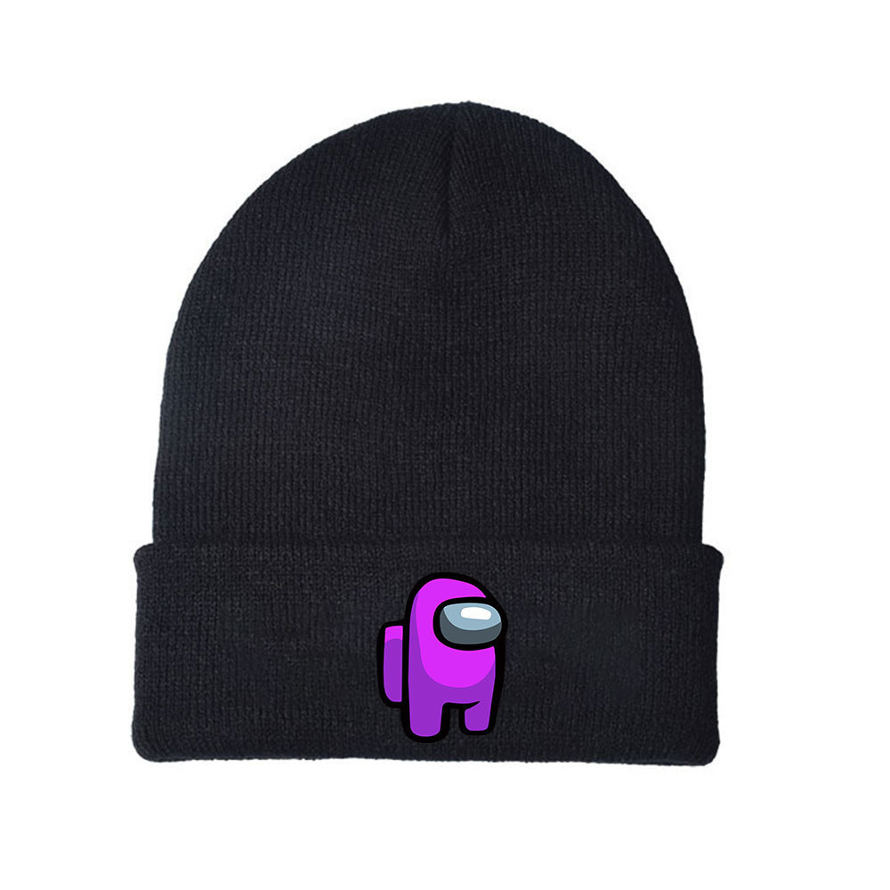 among us Knitted Hat Game Surrounding Students Men's and Women's Fashion Autumn and Winter Warm Cold-proof Wool Hat