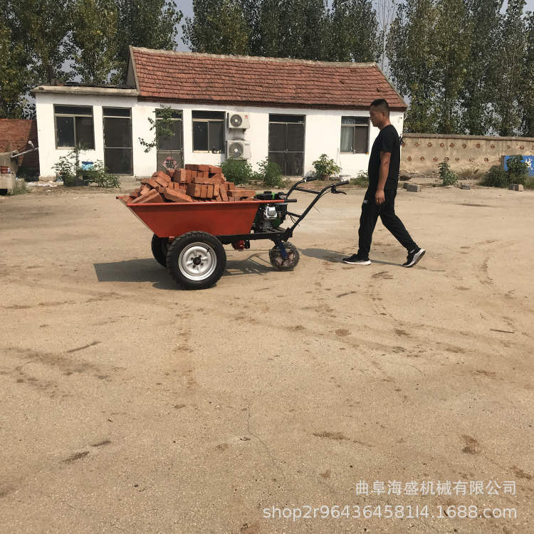 搬砖工程车 农用三轮拉货车 石子转运173风冷柴油翻斗车