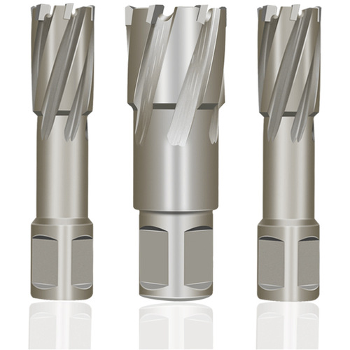 Hollow drill bit stainless steel punching metal rail thick steel plate alloy opening hole opener expansion magnetic drill bit