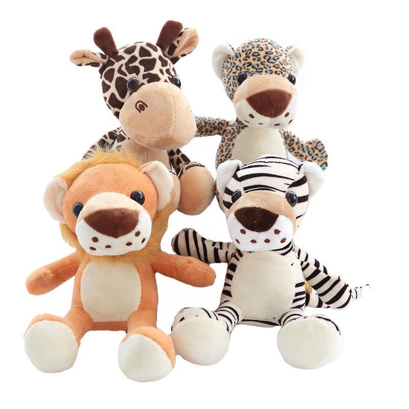 Nuevo estilo muñeca rascarse máquina de peluche bosque animal selva cuatro hermanos boda lanzar niños rascarse máquina muñeca