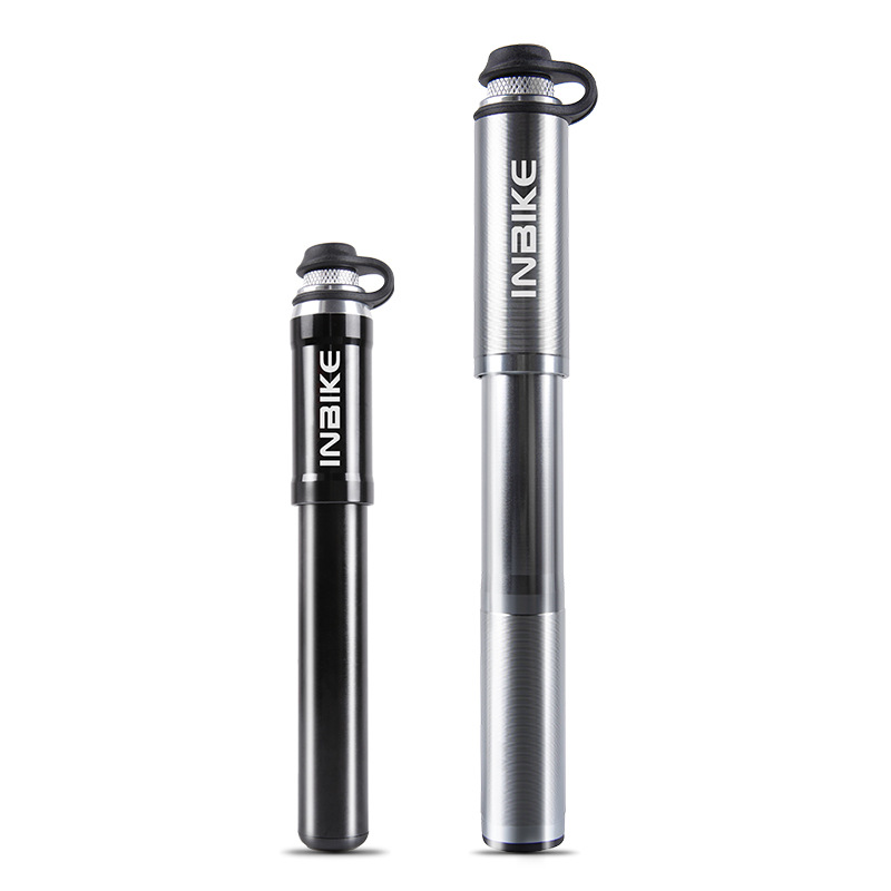 INBIKE新款自行车打气筒迷你 便捷式山地公路车打气筒美法嘴通用