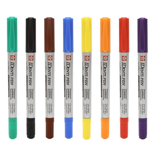 Wholesale Japanese Sakura SAKURA small double-headed oil-based color marker painting hook pen XYK-T