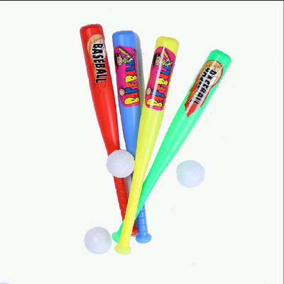 儿童玩具棒球棒棒球玩具幼儿园塑料棒球棒做体操棒用具运动玩具|ru
