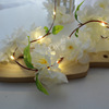 LED light strip, copper decorations, flowered