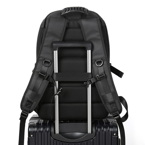 Double-shoulder travel backpack, outdoor hiking bag, business trip travel bag, multi-functional backpack for men, large capacity, extra-large men's bag