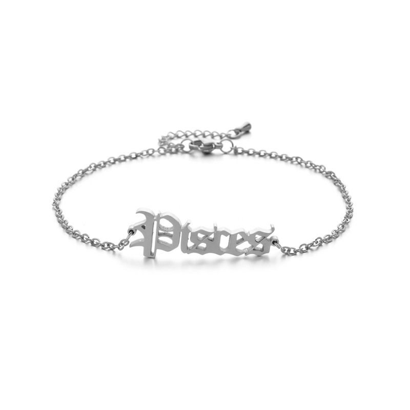 Retro Constellation Stainless Steel Womenu0027S Anklet 1 Piece
