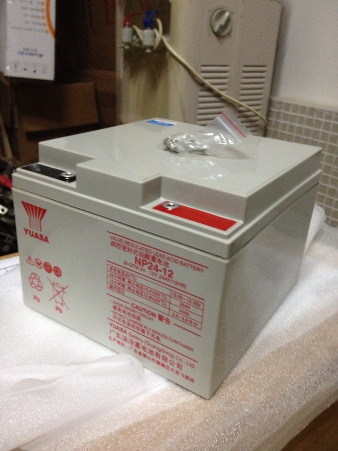 批发售12v38AH汤浅蓄电池YUASA阀控式密闭蓄电池ups后备电池