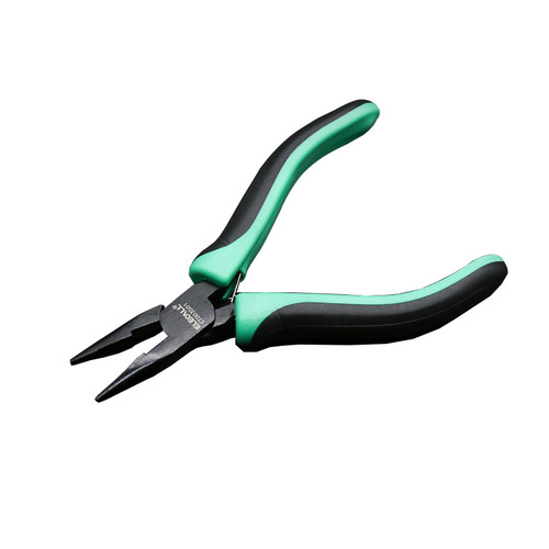 Ileko 5-inch mini needle nose pliers diagonal nose pliers electrician bent nose pliers needle nose pliers wire pliers tool diagonal nose pliers