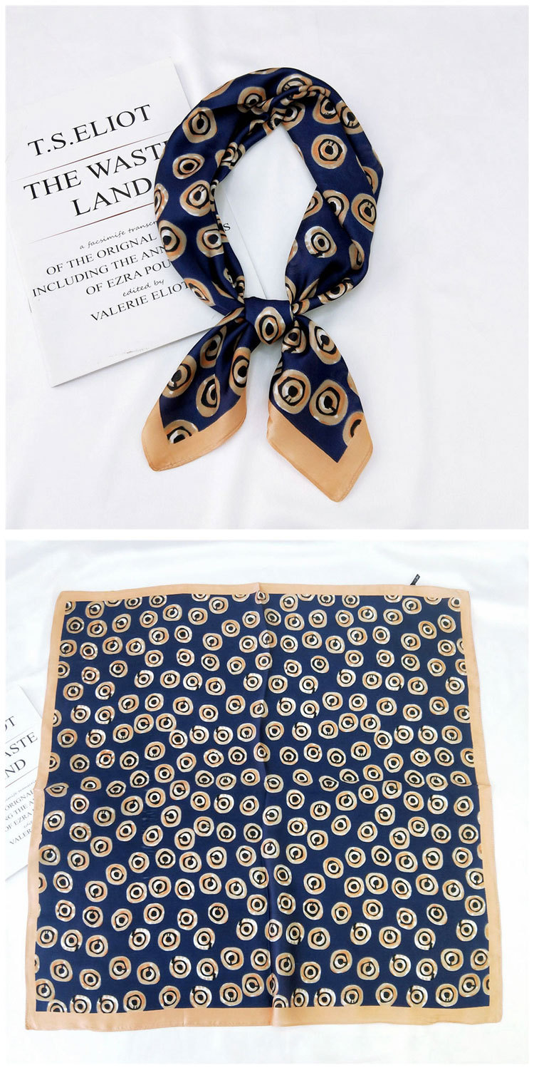 small square scarf small scarf spring and summer summer Korean small scarf turban professional