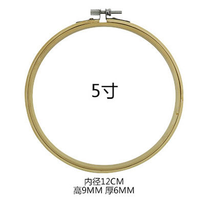 5 인치 (12) 대나무 자수