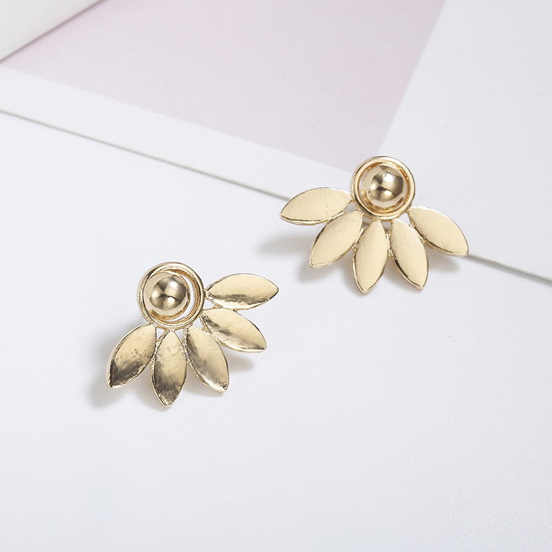 10g Weight Rhinestones, Zircon Inlay Material Fashion Geometric Plating Alloy Rhinestones Zircon Earrings