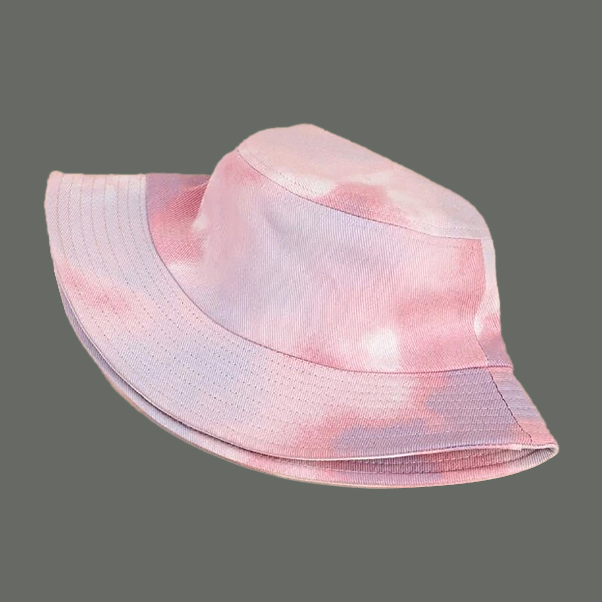 Korean Fashion Wild Tie-dye Fisherman Hat display picture 6