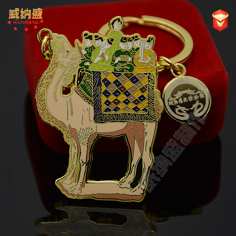 Manufactor Direct selling Metallic paint Drip glue badge Brooch customized Chest badge make Metal Badge Medals Customized