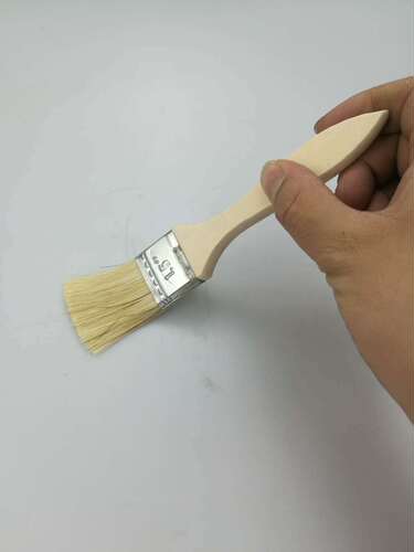 Thickened paint bristle brush baking barbecue coating cleaning dust removal tool soft hair household boat type waterproof text toy