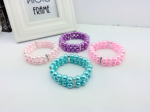 Supply AliExpress eBay Double Strand Pearl Pet Necklace Pet Supplies Dog Cat Accessories Wholesale