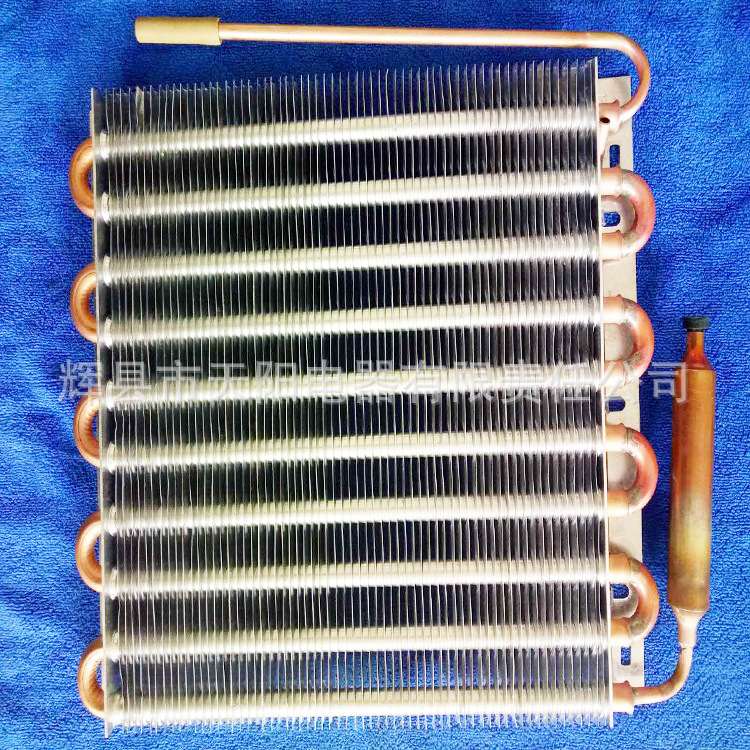 风冷翅片蒸发器  制冷设备用铜管铝翅片蒸发器 厂家生产加工