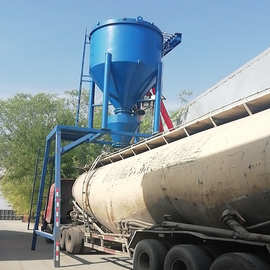 自动化吸粉煤灰机无扬尘输送机无尘气力输送机石灰石粉装车机图片