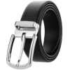 Chromium buckle+black belt