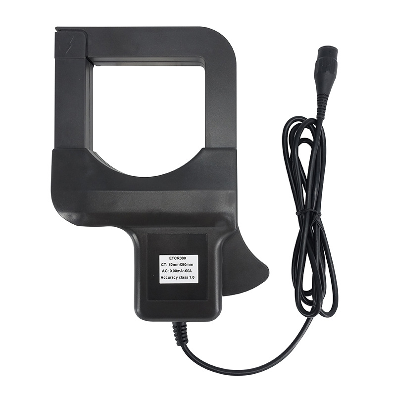 ETCR080大口径高精度钳形电流传感器 交流漏电流 功率、电能测试