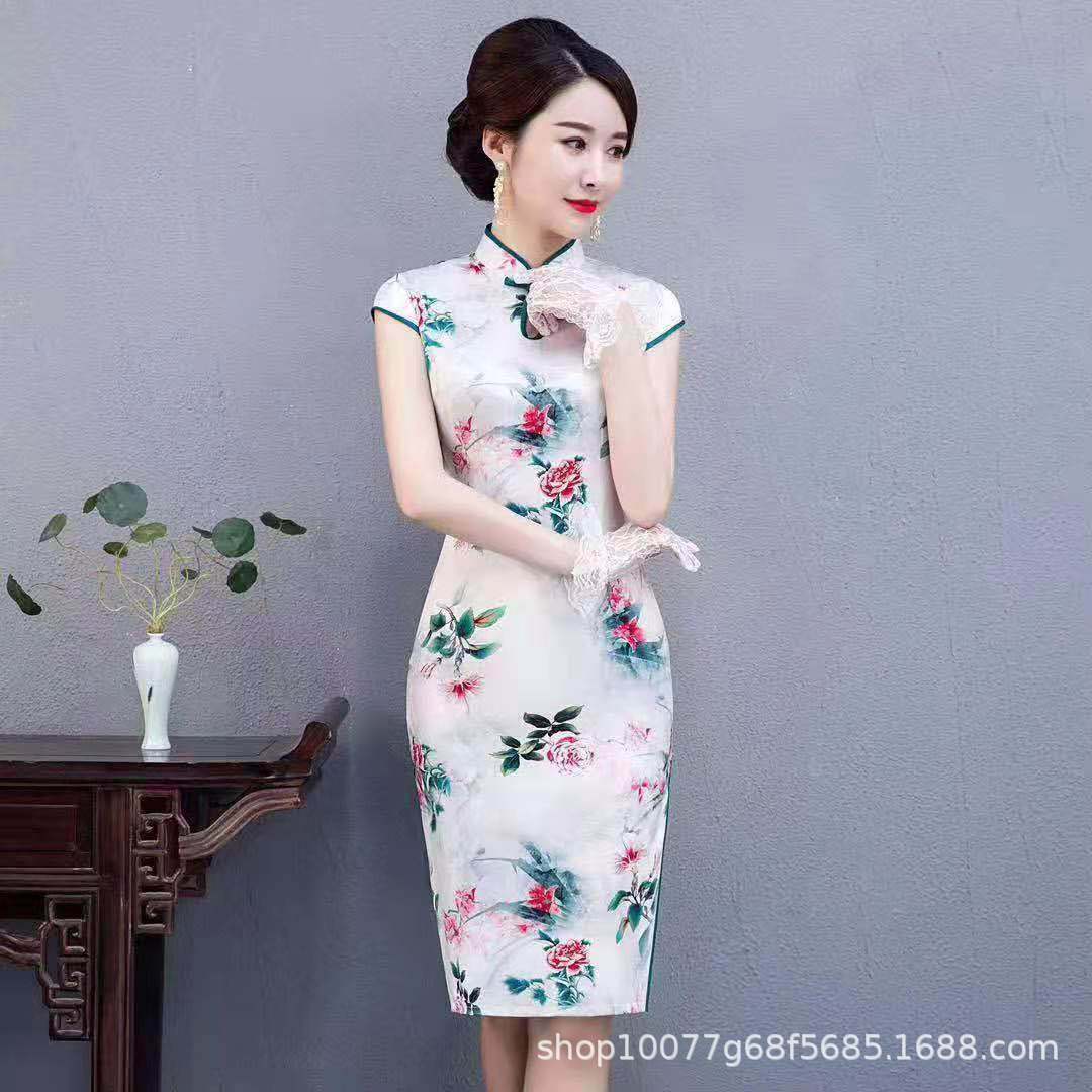 中时海创品牌女装折扣【潇萍萍旗袍】20夏装系列品牌上新 中时海创品牌女装折扣【潇萍萍旗袍】20夏装系列品牌上新