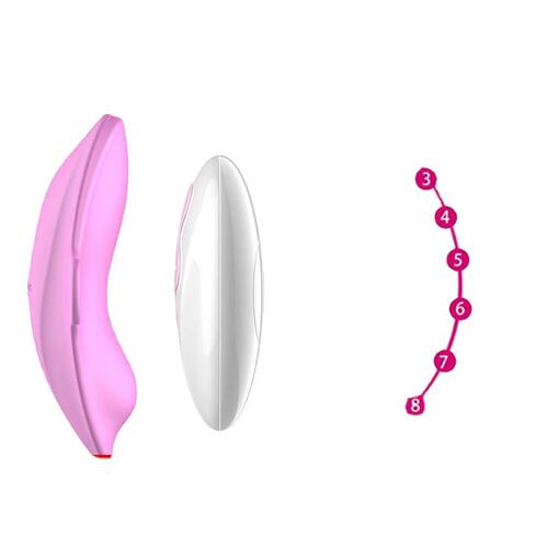 Wireless control USB charging vibrating female masturbation vibrator Flirting invisible wearable monster vibrator foreign trade