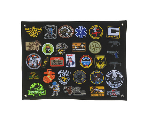 Velcro storage display board, military fan armband organization cloth, medal badge hanging wall display cloth wall storage tool