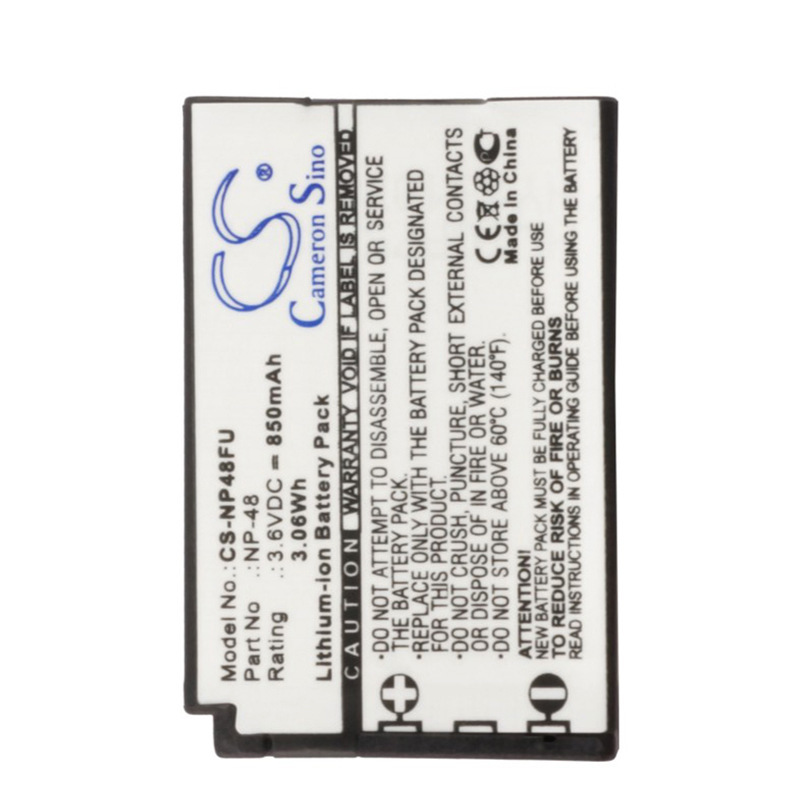 CS适用 XQ1 XQ2单反数码相机电池厂家直供NP-48正品