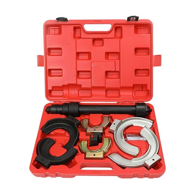 Herramienta de desmontaje del amortiguador de choque del automóvil herramienta de desmontaje del amortiguador especial compresor de resorte