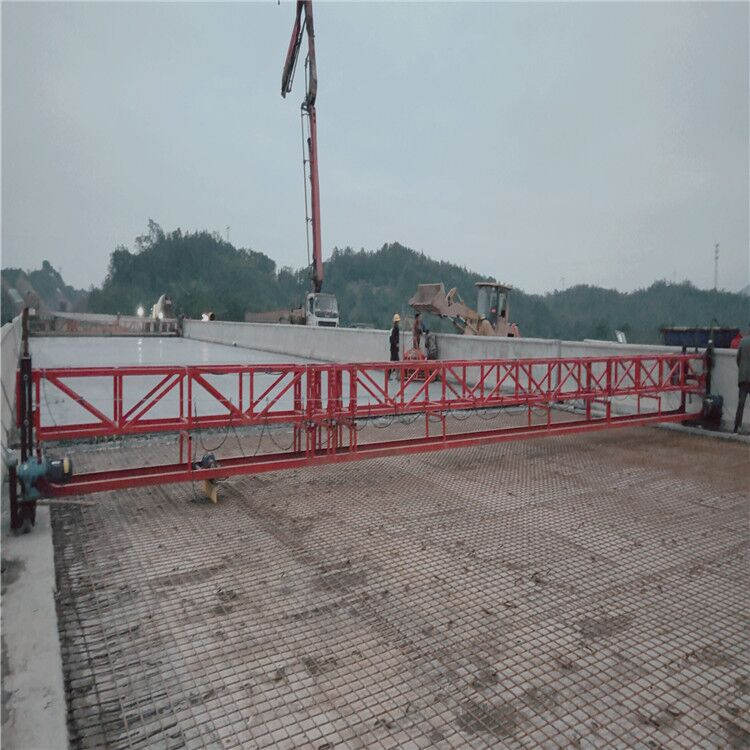 金尊生产悬梁式拉毛机自动桁架双副拉毛机大型桁架道路拉毛机厂家