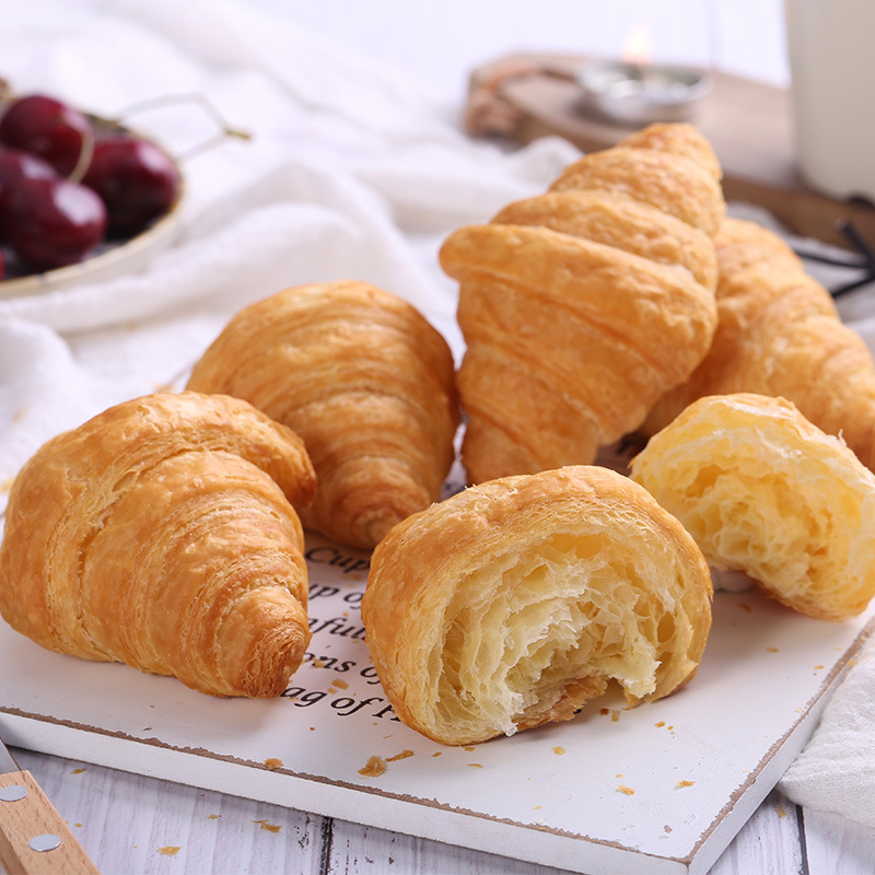 瑞家牛角面包 冷冻半成品面包夜市商超家用烘焙食材批发 厂家供货|ms