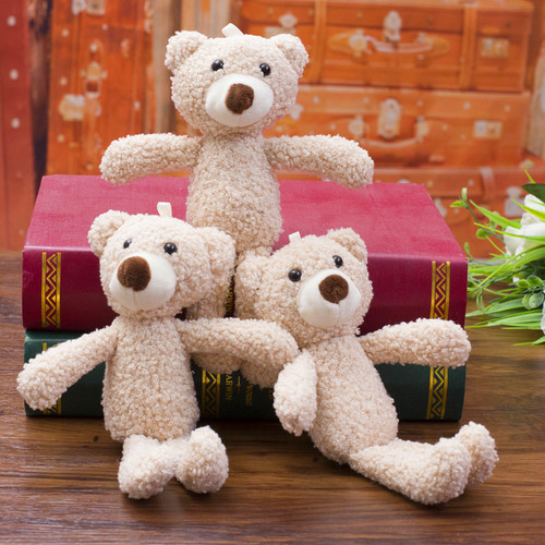 Accessory T-shirt back character backpack plush toy keychain toothpick bear wholesale teddy bear trendy little bear