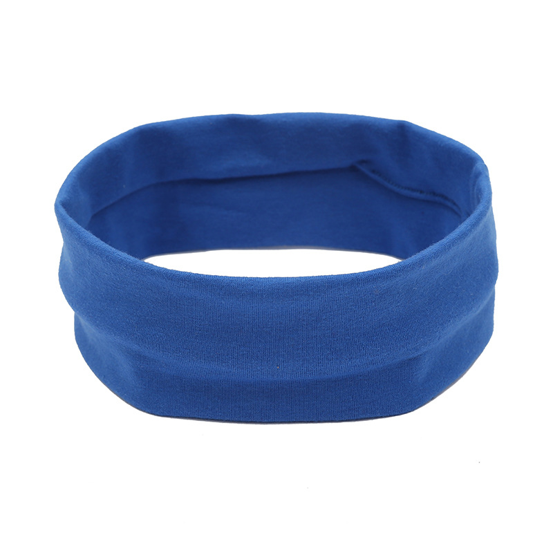 Simple Style Solid Color Cotton Hair Band display picture 5