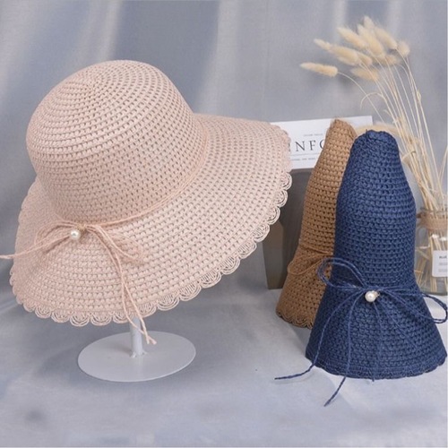 Child summer hat, foldable sun hat for women, women's sun hat, beach leisure vacation beach hat, large brim sun protective hat