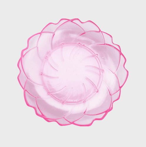DIY crystal resin mirror 3D petal flower dish plate silicone mold desktop storage box