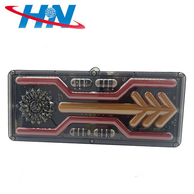 Camión camión bomba remolque 24V impermeable durable anti-Smashing fuerte brillo luz de freno luz lateral montaje de la luz