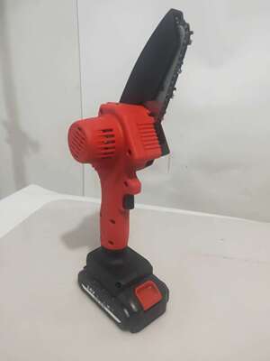 4寸锂电电锯家用大功率修枝锯迷你电锯小型电链锯伐木锯剪刀锯|ms