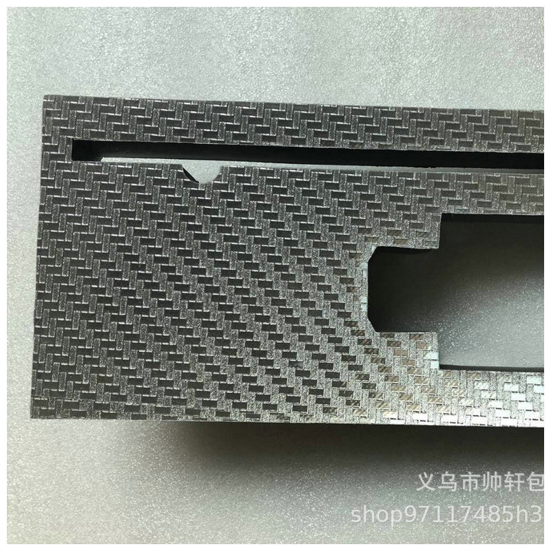 香水香薰玻璃礼盒防护内衬 批发eva绒布盒植绒内衬来图来样定制